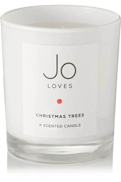 Shop Jo Loves Christmas Tree Scented Candle, 185g In Colorless