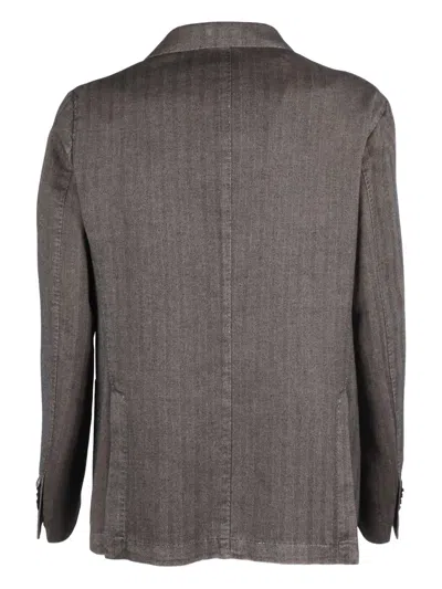 L.b.m 1911 L.b.m. 1911 Single-breasted Jacket In Gray