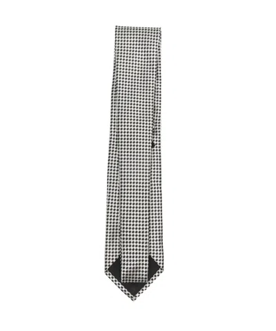 Tom Ford Patterned Tie In Multi