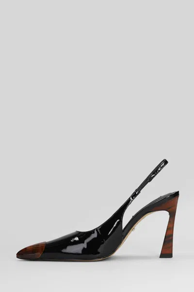 Werner Pointed-toe Heel Pumps In Black