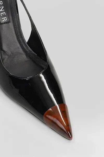 Werner Pointed-toe Heel Pumps In Black