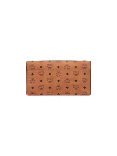 Mcm Wallets In Brown