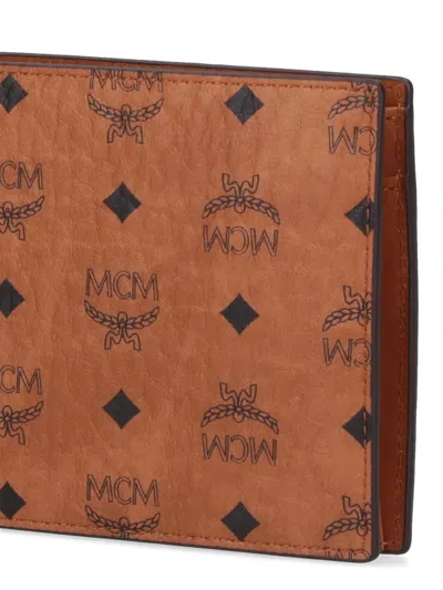 Mcm Wallets In Brown
