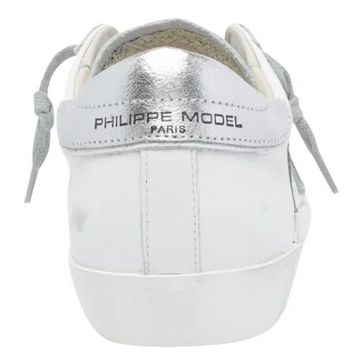 Philippe Model Prsx Triangle Patch Trainers In White