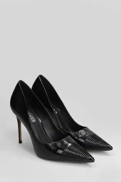 Werner Patent-leather Pumps In Black