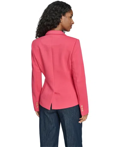 Tommy Hilfiger Women's One-button Blazer In Red