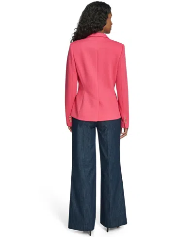 Tommy Hilfiger Women's One-button Blazer In Red