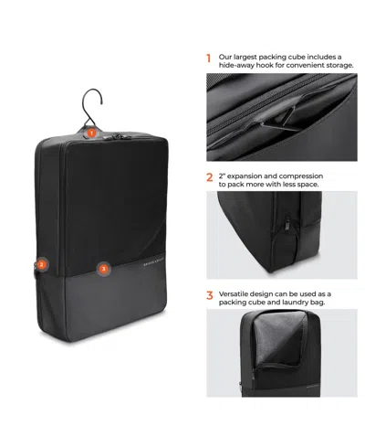 Briggs & Riley 17" Hanging Laundry Compression Cube In Red