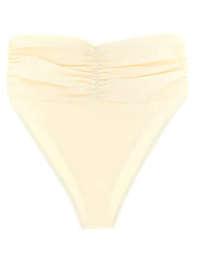 Magda Butrym Swim Bottom 05 Beachwear In Beige Polyamide In Neutral