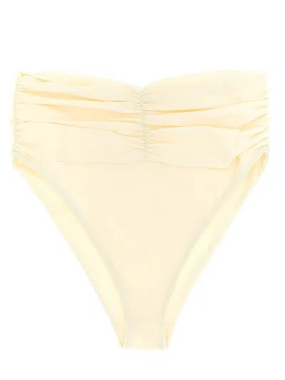 Magda Butrym Swim Bottom 05 Beachwear In Beige Polyamide In Neutral