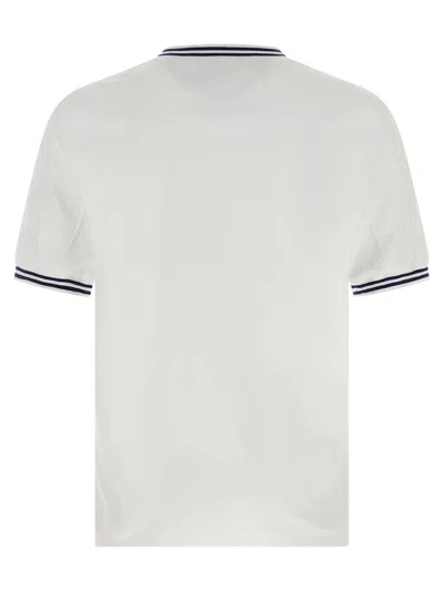 Brunello Cucinelli Solomeo Coat Of Arms T-shirt White In White