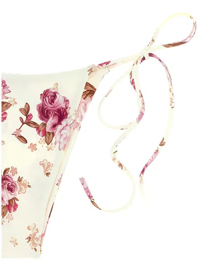 Magda Butrym Re26 Swim Briefs Low Rise Ties Floral In Multi