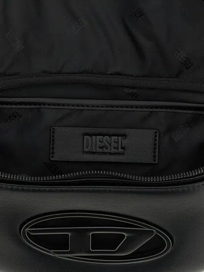Diesel Holi-d-belt Bag In Pu And Neoprene In Black