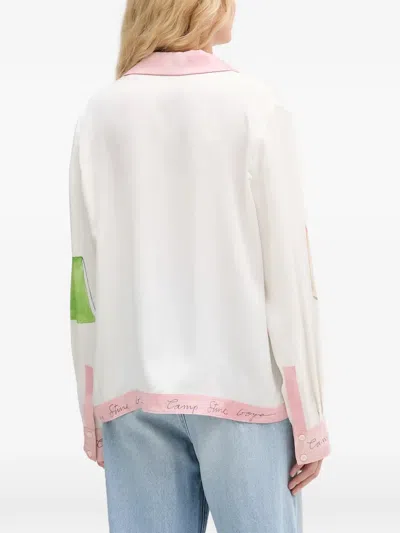 Stine Goya Graphic-print Shirt In White