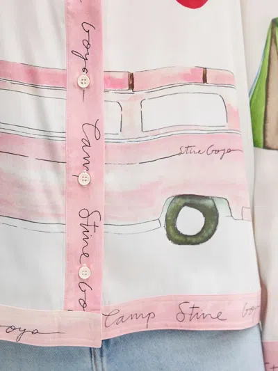 Stine Goya Graphic-print Shirt In White