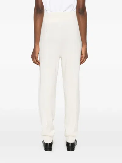 Totême Drawstring Track Pants In Neutral
