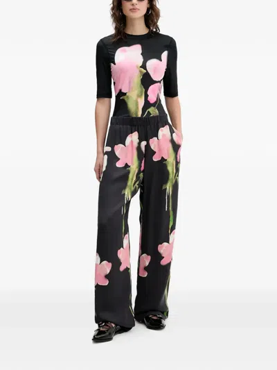 Stine Goya Floral-print Palazzo Pants In Multi