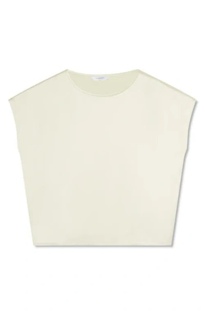 Lk Bennett Lena Sleeveless Satin Top In Sand
