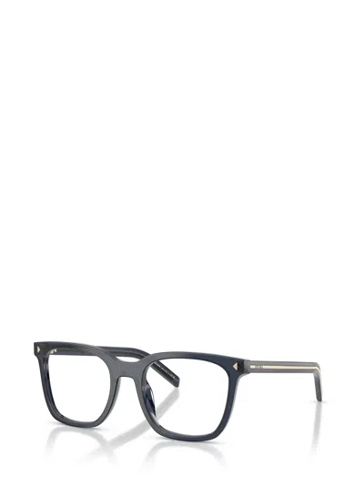 Prada Eyewear Square Frame Glasses In Brown