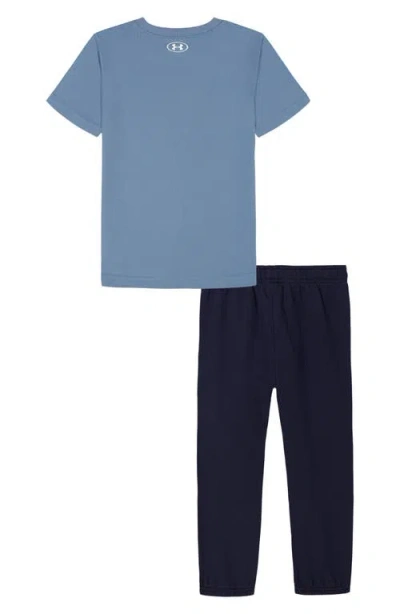 Under Armour Kids' T-shirt & Joggers Set In Gray