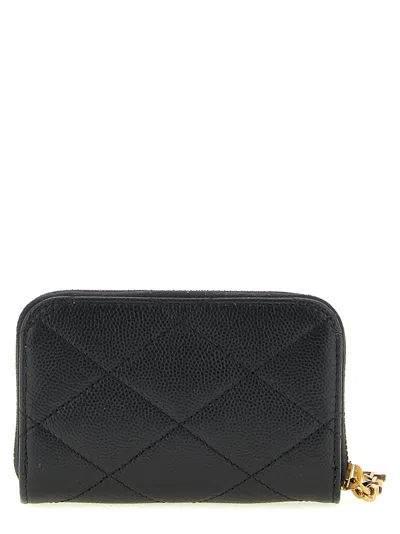 Saint Laurent Cassandre Quilted Purse In Black