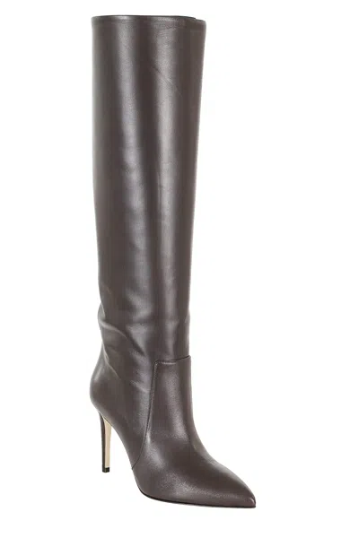 Paris Texas Stiletto Boot 85 In Brown