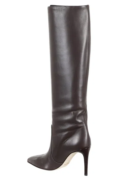 Paris Texas Stiletto Boot 85 In Brown