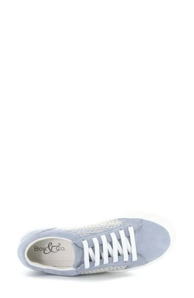 Bos. & Co. Maya Lace-up Platform Sneaker In Multi