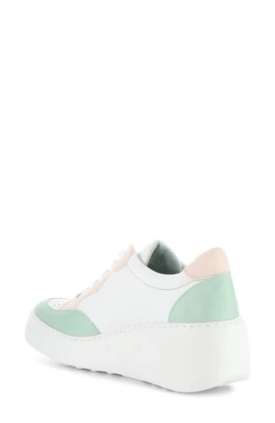 Fly London Derk Platform Wedge Sneaker In Multi