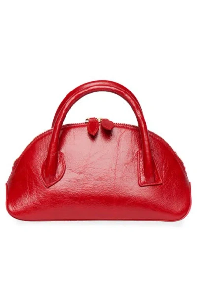 Liffner Ew Dome Clutch Red Glossy In Pink