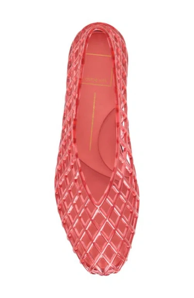 Dolce Vita Jam Jelly Flat In Pink