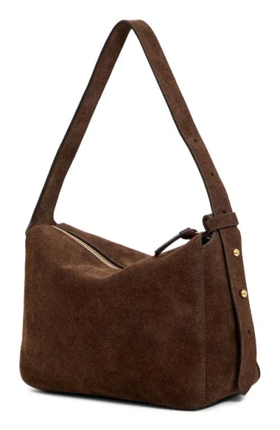 Clare V . Fleurine Suede Shoulder Bag In Pattern