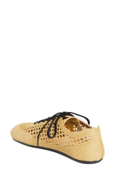 Prada Crochet Sneaker In Neutral