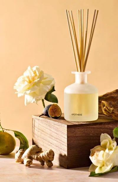 Apotheke Cedarwood Ginger Reed Diffuser 6.7 Oz. In White