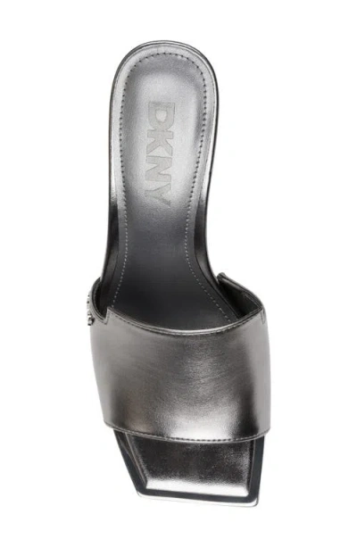 Dkny Kailyn Mule Sandal In Silver
