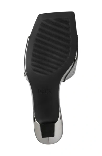 Dkny Kailyn Mule Sandal In Silver