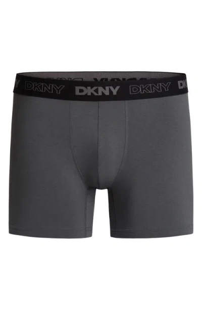 Dkny 3-pack Eco Active Boxer Briefs In Multi