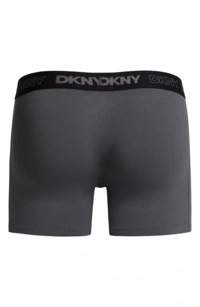 Dkny 3-pack Eco Active Boxer Briefs In Multi