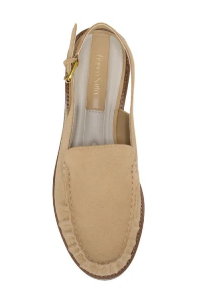 Franco Sarto Sully Slingback Loafer In Neutral