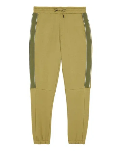 Lyle & Scott Tape Draw String Trackies In Brown