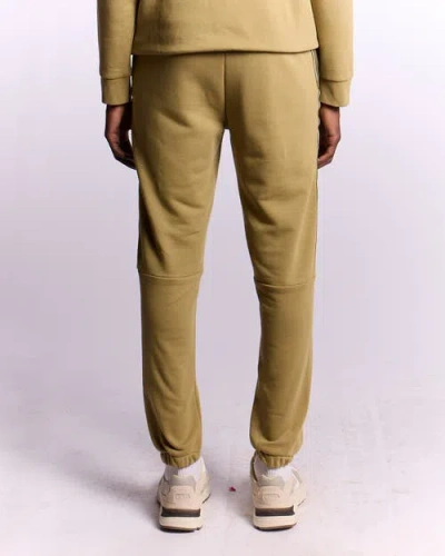 Lyle & Scott Tape Draw String Trackies In Brown