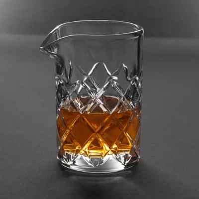 Final Touch Yarai Mixing Pitcher With Hawthorne Strainer In Transparent