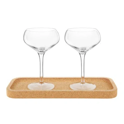 Final Touch Espresso Martini Set In Transparent