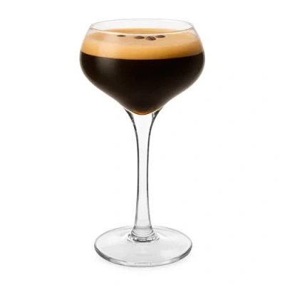 Final Touch Espresso Martini Flight Set In Transparent