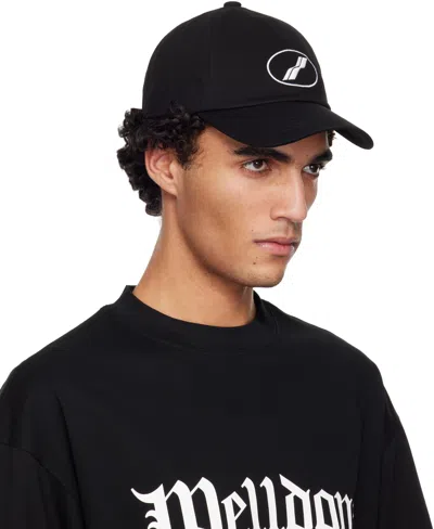 We11 Done Black Basic Symbol Cap In Black