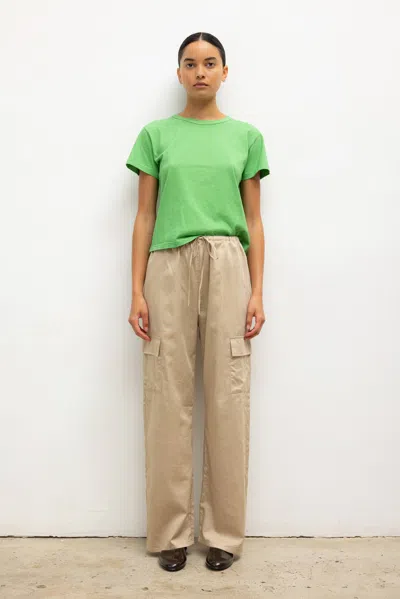 Leset Margo Cotton Jersey T-shirt In Gray