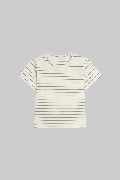 Leset The Margo Stripe In White