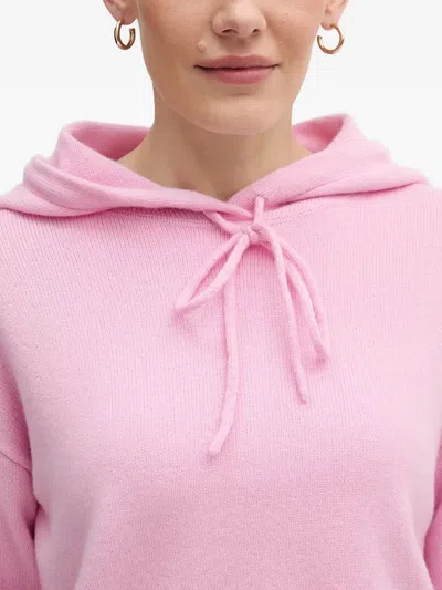 Mc2 Saint Barth Drawstring-fastening Jumper In Pink