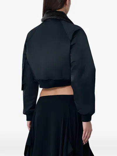 Limi Feu Collar Snap-button Jacket In Black