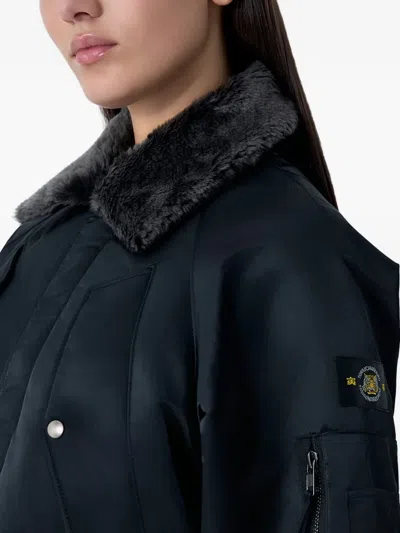 Limi Feu Collar Snap-button Jacket In Black